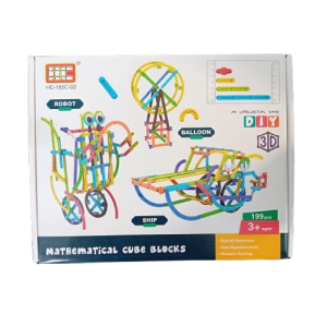 Bouwset stokjes – STEM speelgoed – Cube Blocks