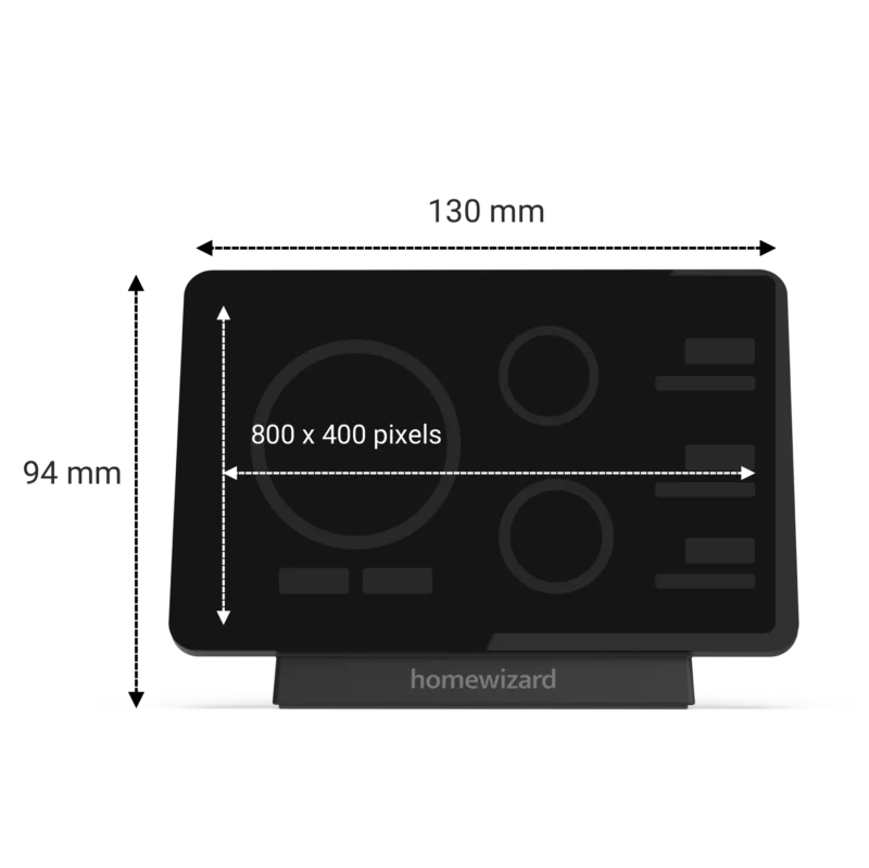 Homewizard Energy Display - Brengt jouw energieverbruik in beeld - Afbeelding 4