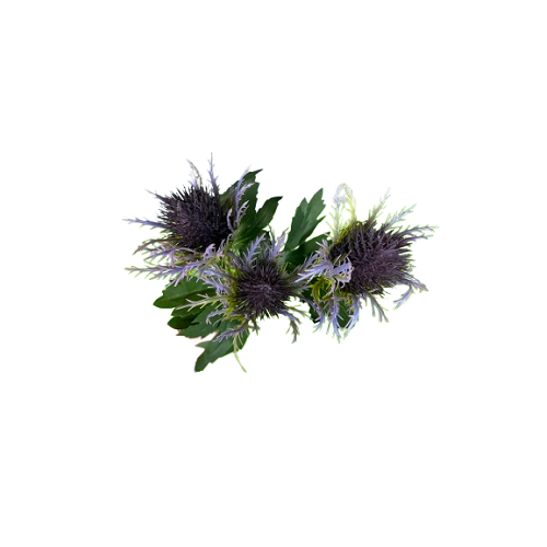 Kunstbloemen – distel – groot – blauw/violet – 1 stuk - Afbeelding 4