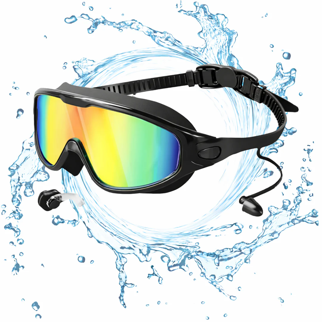 AquaVision - Zwembril Kinderen - Met Oorbescherming & Heldere Zicht - Afbeelding 6