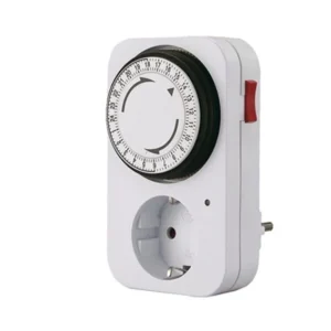 Goobay tijdschakelklok - mechanisch (96 schakelingen per 24u) - voor binnen / wit