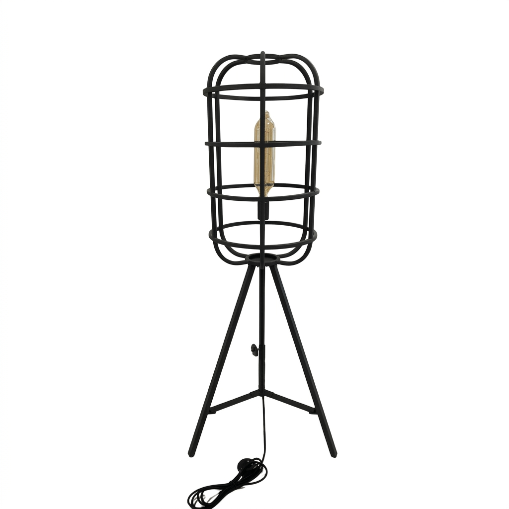 Vloerlamp Lize – zwart