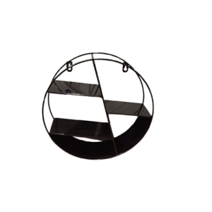 Wandrek Lagrave – rond – metaal – zwart