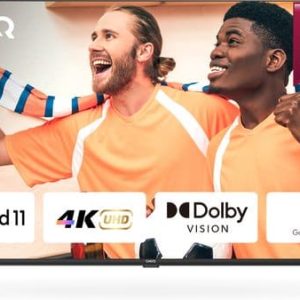CHiQ U43H7C – 43 inch UHD TV – Frameless design – Chromecast – Google Assistant – Android 11