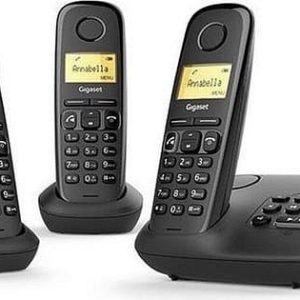 Gigaset A270A – Trio DECT telefoon met antwoordapparaat – handsfree functie – amber verlicht display