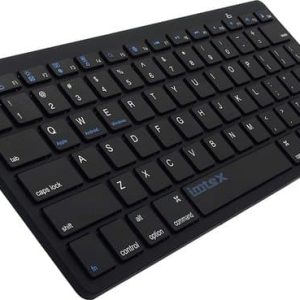 Imtex Toetsenbord Draadloos – Bluetooth Keyboard – QWERTY – Wireless Keyboard – Universeel – Zwart