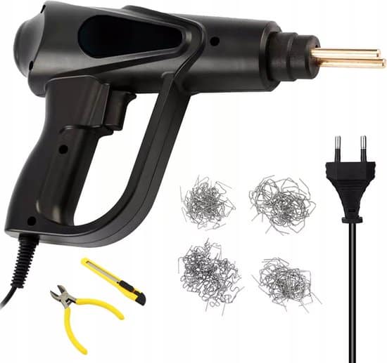 Kunststof Lasapparaat – Elektrisch Plastic Nietmachine – Reparatie Set met 200 Nietjes – Lasgereedschap – Inclusief Opbergkoffer – Rheme