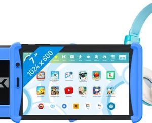 Kurio Tab Lite 2 16GB Blauw + JVC Kinderkoptelefoon Blauw