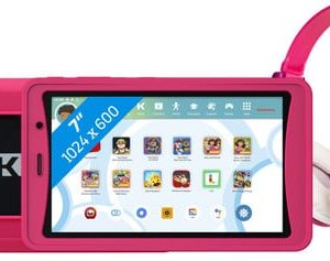 Kurio Tab Ultra 2 Nickelodeon 32GB Roze + JVC Kinderkoptelefoon Roze