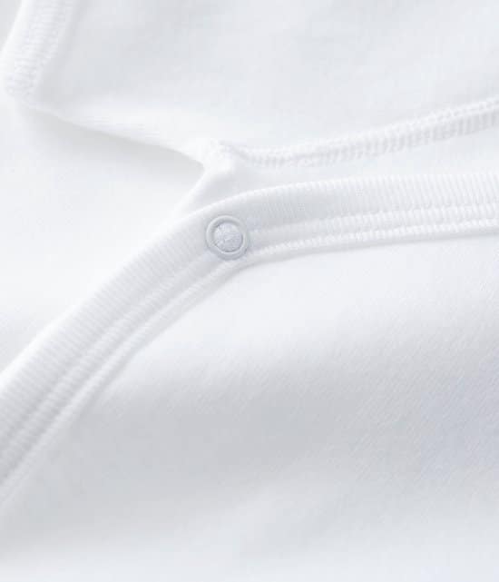 Petit Bateau Set van geboortebody’s met korte mouwen Unisex Rompertje – Maat 62 - Afbeelding 7