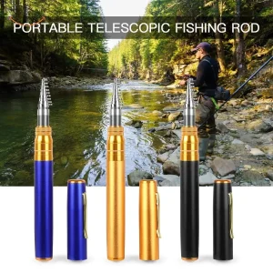 FishPro™ Ultra-Compacte Hengel Set - Perfect voor in de auto & Vakantie!