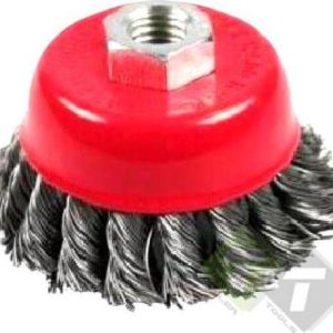 Staalborstel voor haakse slijper, 3, M14x2