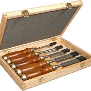 STANLEY Bailey Houtbeitelset 5-delig – Met kist