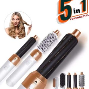 TrueTrends Air Flow Styler 5-in-1 Fohnborstel -Krultang – Krultang 5 in 1 – Krulborstel – Airstyler – hairwrap