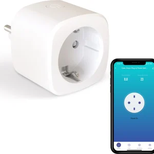 Calex Slimme Stekker - Smart Plug met Energiemeter - Wit